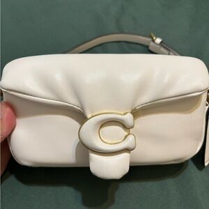 Coach mini tabby pillow